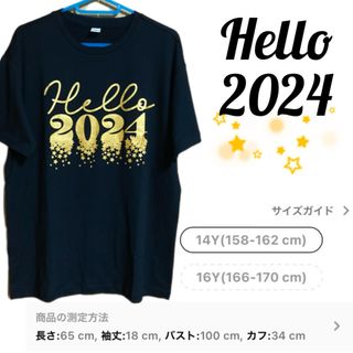 Ｔシャツ【ブラック】2024ロゴ(Tシャツ(半袖/袖なし))