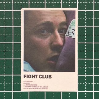 防水ステッカー 映画 おしゃれ カッコいい　ファイトクラブ　Fight Club(その他)