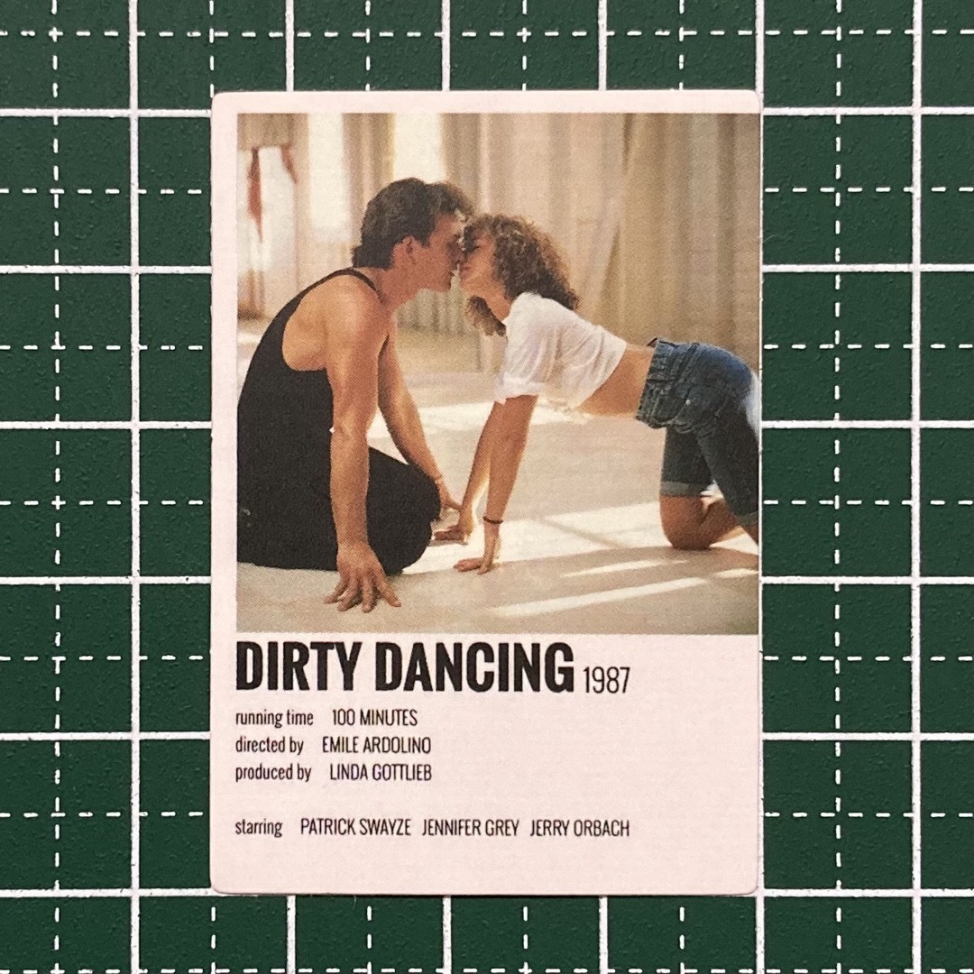 防水ステッカー おしゃれ 映画　ダーティ ダンシング　Dirty Dancing エンタメ/ホビーのタレントグッズ(その他)の商品写真