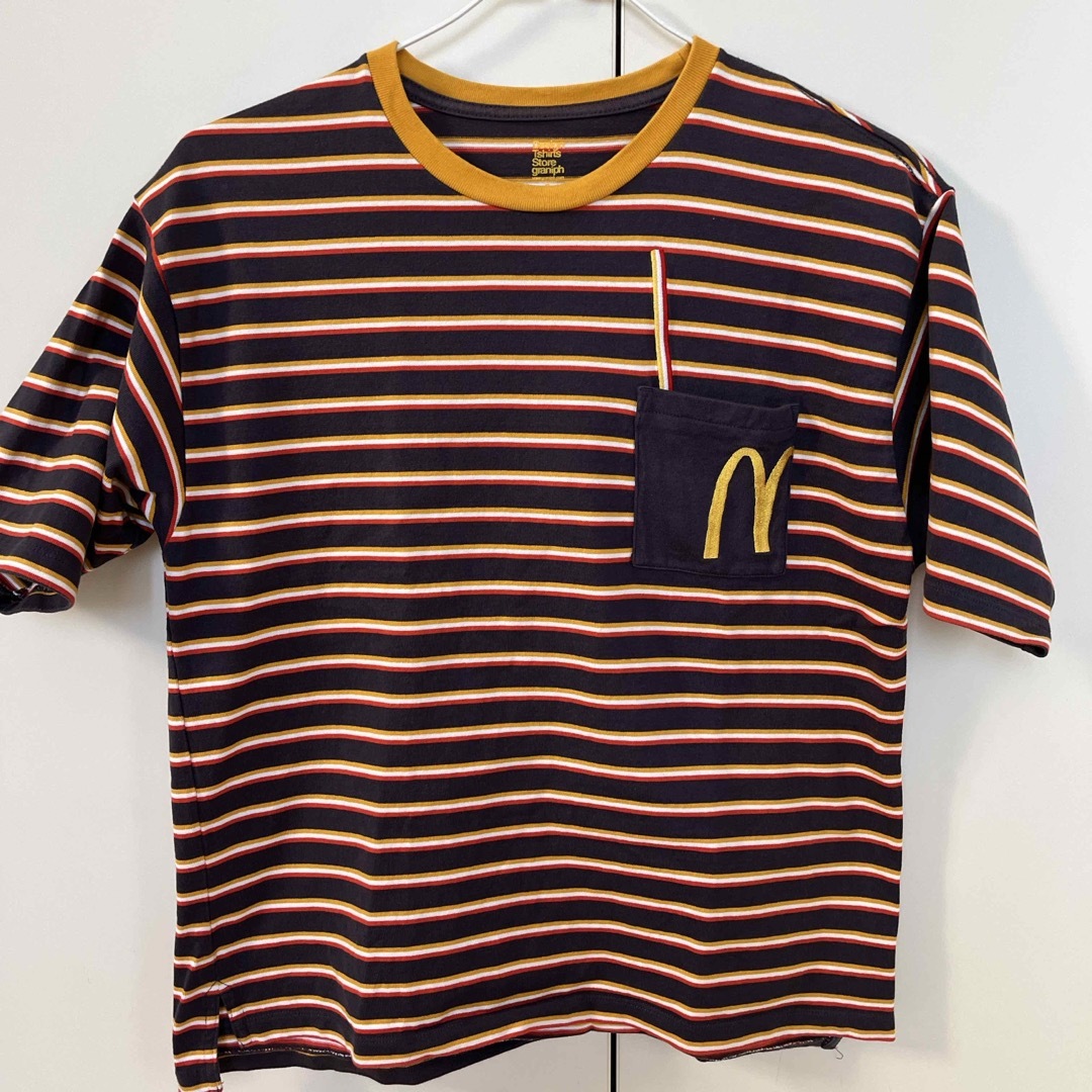Design Tshirts Store graniph(グラニフ)のグラニフ　Tシャツ　Sサイズ　マクドナルドコラボ レディースのトップス(Tシャツ(半袖/袖なし))の商品写真