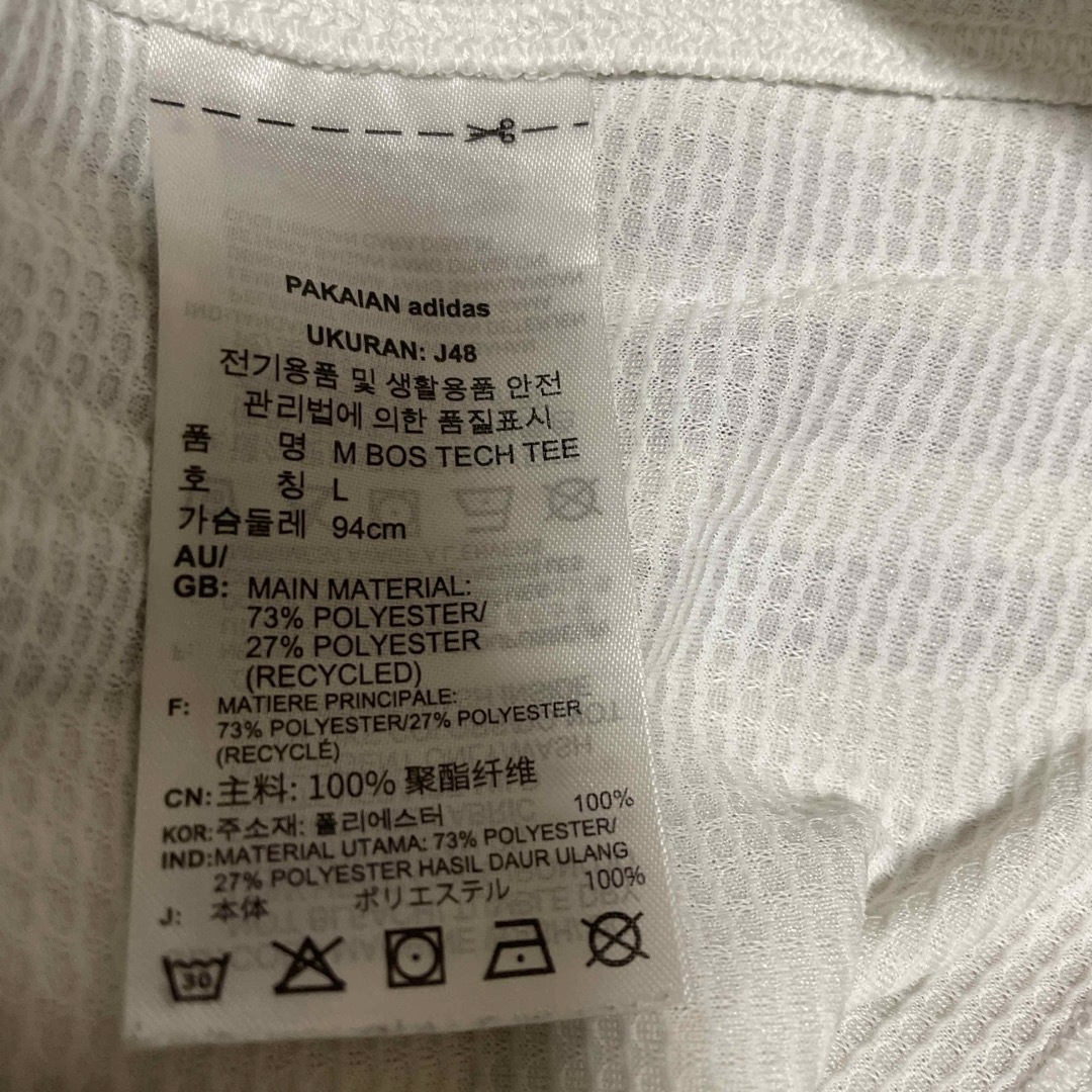 adidas(アディダス)のadidas 3ストライプス半袖Tシャツ メンズのトップス(Tシャツ/カットソー(半袖/袖なし))の商品写真