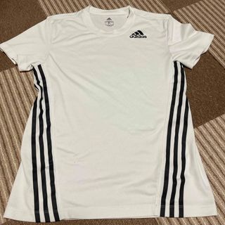 アディダス(adidas)のadidas 3ストライプス半袖Tシャツ(Tシャツ/カットソー(半袖/袖なし))