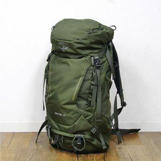 美品 オスプレー OSPREY kestrel 38 ケストレル 38L グリーン バックパック ザック リュック オスプレイ 登山 トレッキング アウトドア(バッグパック/リュック)