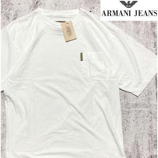 アルマーニ(Armani)の未使用 タグ付 ARMANI アルマーニ ポケット Tシャツ 半袖  (Tシャツ/カットソー(半袖/袖なし))