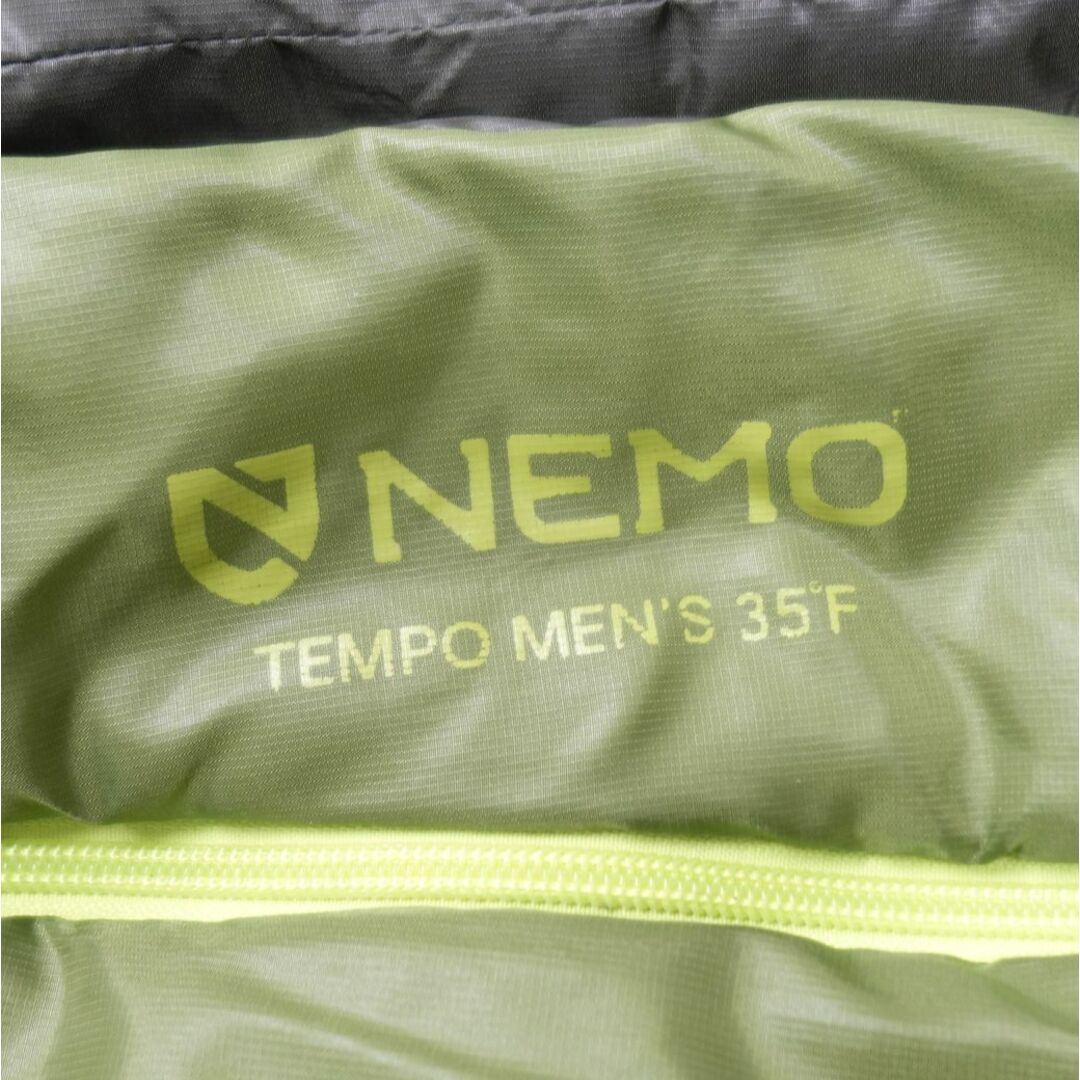ニーモ NEMO TEMPO 35 テンポ メンズ レギュラー 化繊 シュラフ ニーモ NEMO TEMPO 35 テンポ メンズ レギュラー 化繊 シュラフ