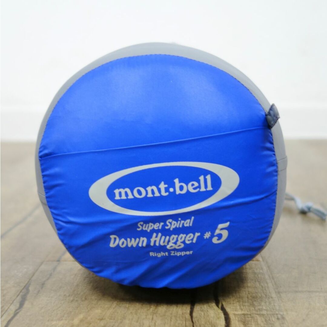 極美品 モンベル mont-bell Super Spiral Down Hugger 5 スーパー スパイラル ダウン ハガー シュラフ 寝袋 登山 キャンプ アウトドア スポーツ/アウトドアのアウトドア(その他)の商品写真