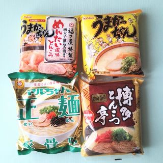 ハウスショクヒン(ハウス食品)のうまかっちゃん　インスタントラーメン　とんこつラーメン　ラーメン(インスタント食品)