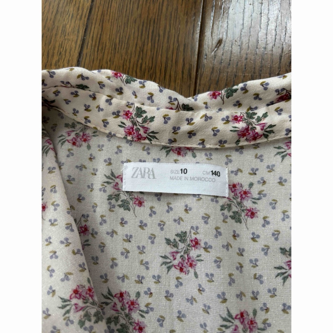 ZARA(ザラ)のZARA ワンピース　140cm キッズ/ベビー/マタニティのキッズ服女の子用(90cm~)(ワンピース)の商品写真