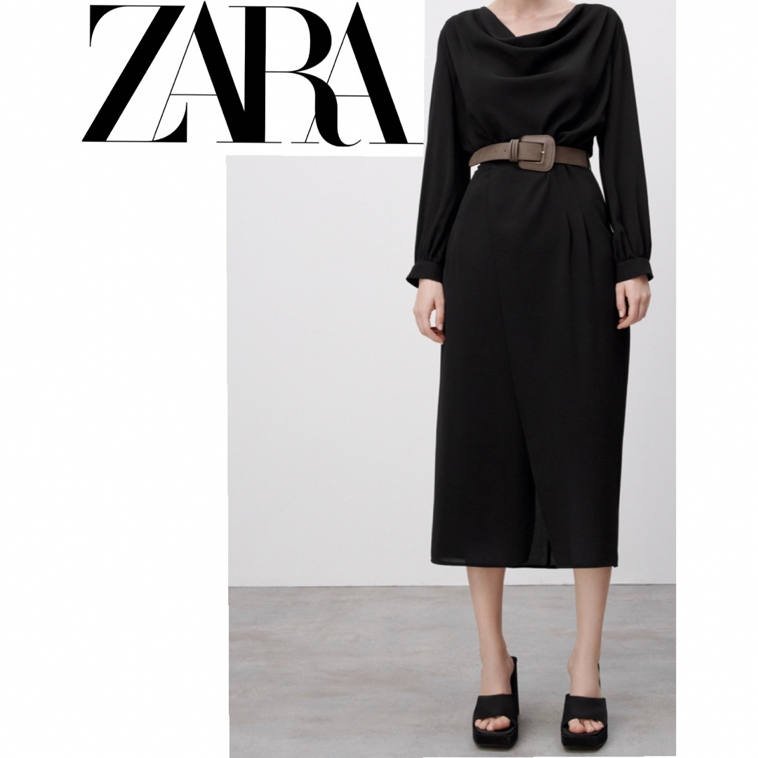 ZARA(ザラ)の5/15〆♡ザラオーバーサイズゆったりシャツくすみピンク可愛いGUユニクロ福袋好 レディースのトップス(シャツ/ブラウス(長袖/七分))の商品写真