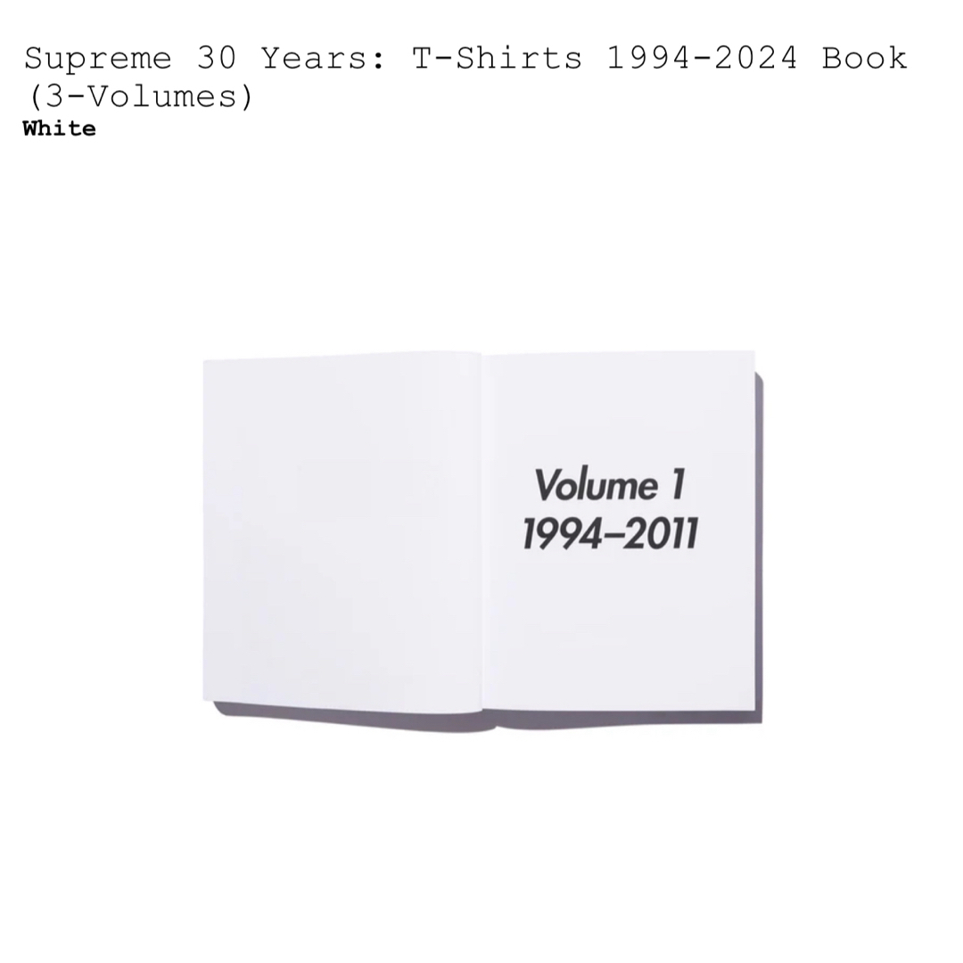 Supreme - Supreme 30 Years T-Shirts 1994-2024 Bookの通販 by 