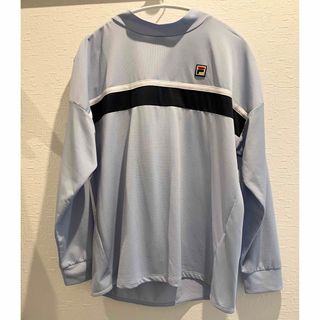 フィラ(FILA)のフィラ Fila 薄手 長袖Tシャツ 水色 L 後ろリボン結び(ウェア)