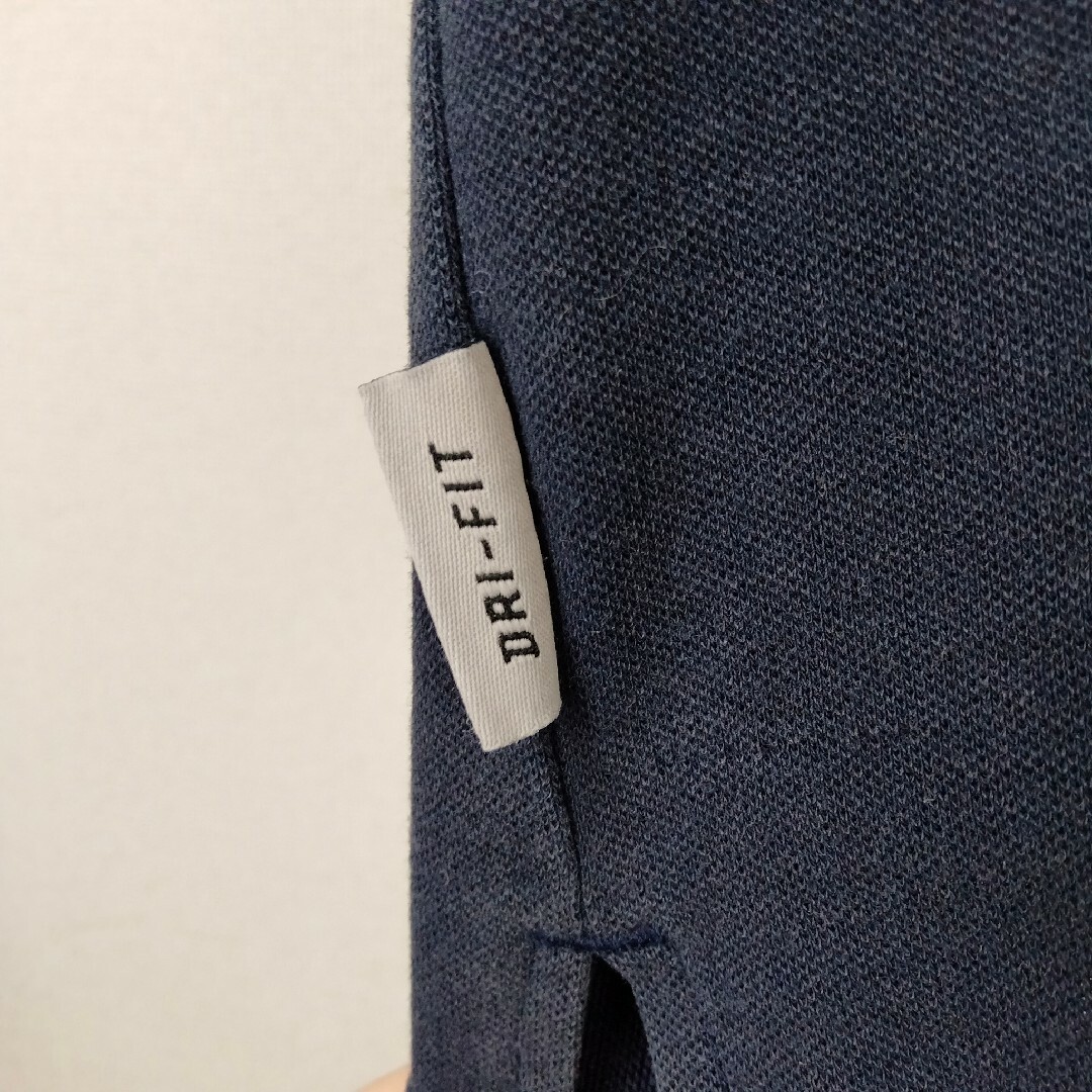 NIKE(ナイキ)のNIKE ロゴ刺繍　ポロシャツ　シティーボーイ　古着　半袖　ワンポイントロゴ メンズのトップス(ポロシャツ)の商品写真