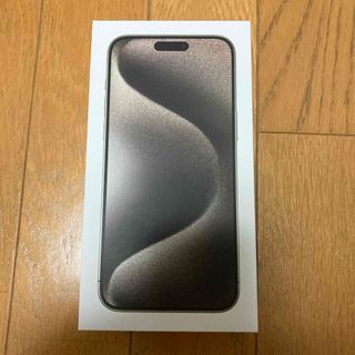 アイフォーン(iPhone)の【未開封】iPhone 15 Pro Max 256GB ナチュラルチタニウム(スマートフォン本体)