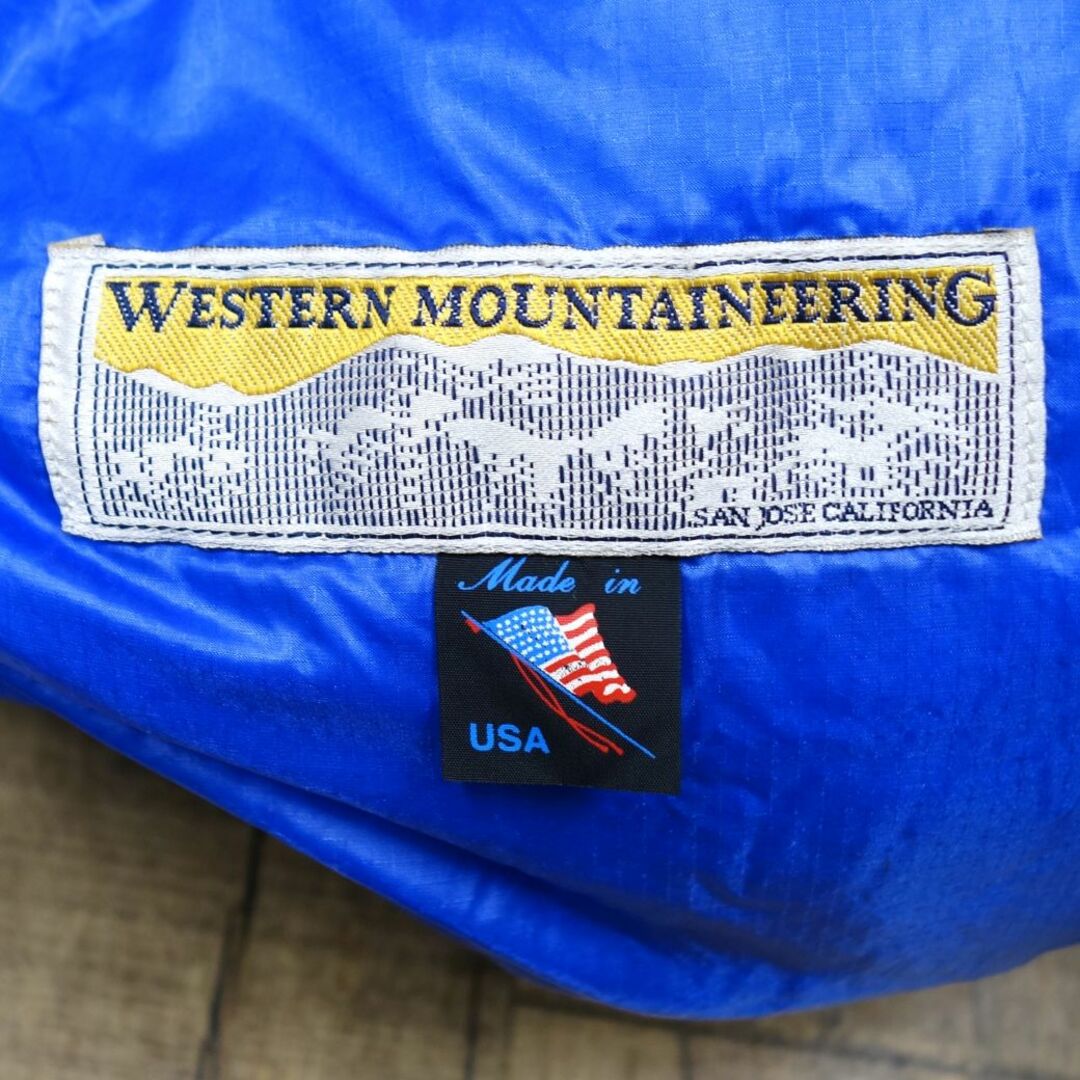 ウエスタンマウンテニアリング WESTERN MOUNTAINEERING ダウン シュラフ 560g 寝袋 寝具 軽量 3シーズンモデル キャンプ 登山 アウトドア スポーツ/アウトドアのアウトドア(その他)の商品写真