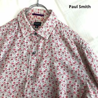 ポールスミス(Paul Smith)のメンズ★Paul Smith★ポールスミス★花柄シャツ★小花柄★ボタニカル★総柄(シャツ)