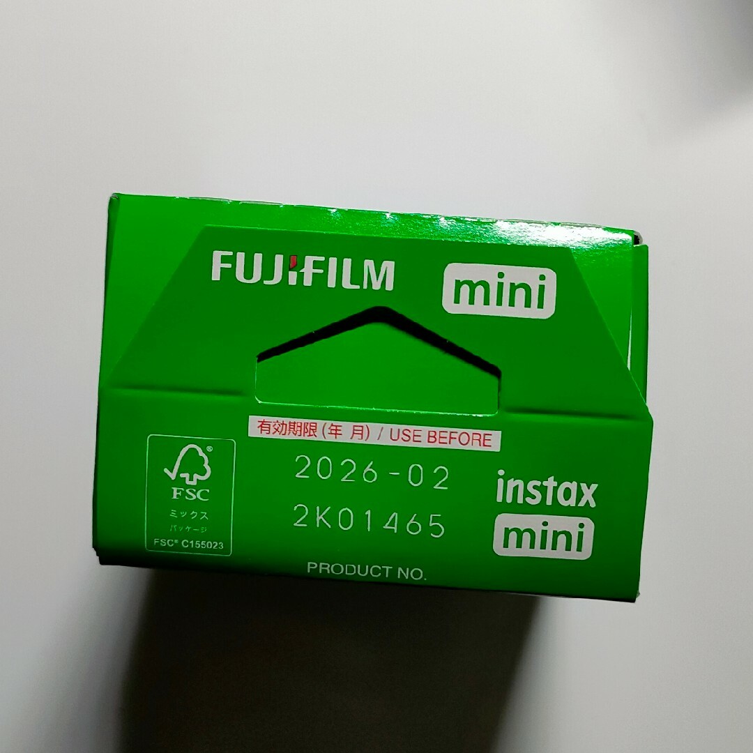 富士フイルム(フジフイルム)のチェキフィルム instax mini インスタックスミニ 20枚 送料無料 スマホ/家電/カメラのカメラ(フィルムカメラ)の商品写真