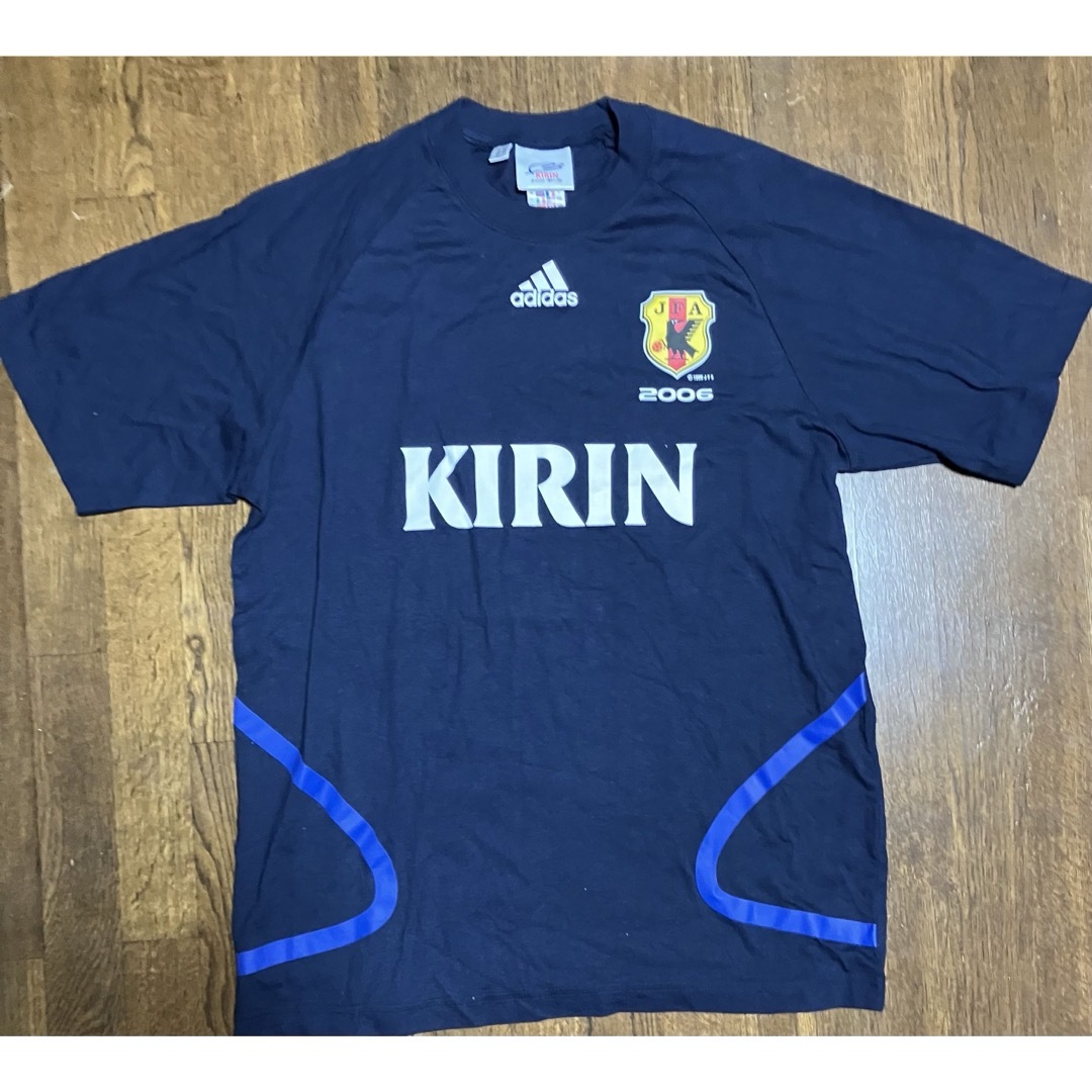 adidas(アディダス)のレア　adidas　 KIRIN   JFA  サッカー2006tシャツ スポーツ/アウトドアのサッカー/フットサル(ウェア)の商品写真