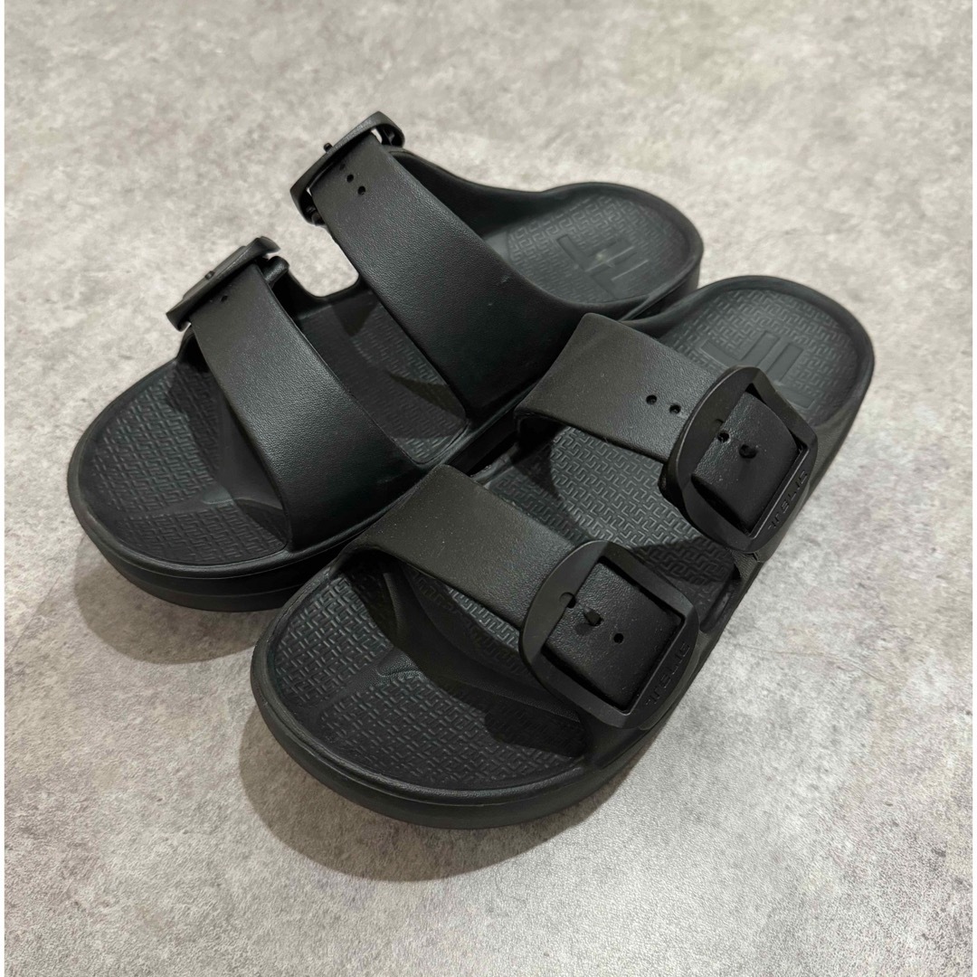 TELIC(テリック)のW-BUCKLE2-BK-ML TELIC テリック Black・サイ メンズの靴/シューズ(サンダル)の商品写真