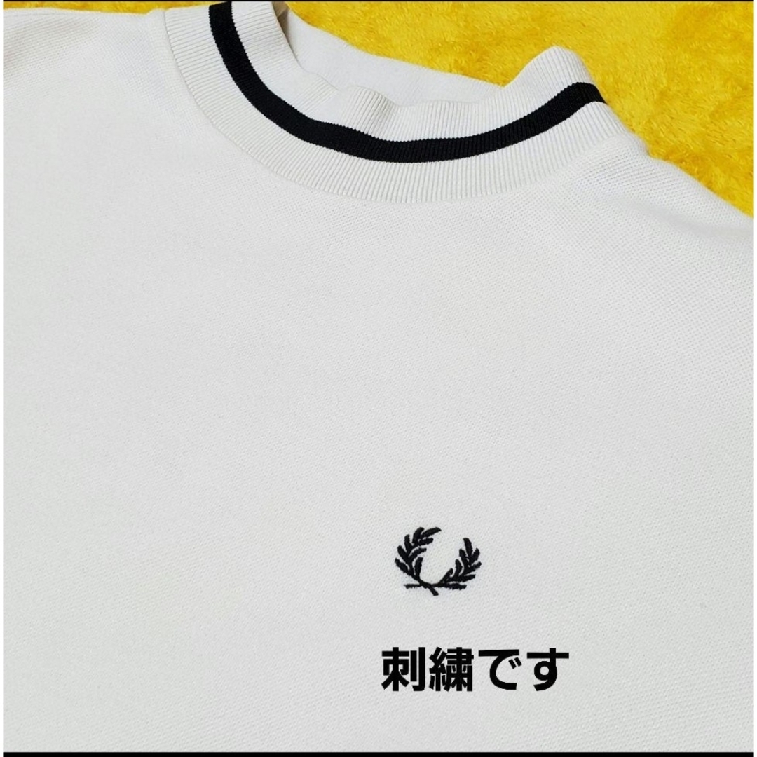 FRED PERRY(フレッドペリー)のお値下げ☆フレッドペリーロングワンピース　白×黒サイズ表記 UK8 EUR36 レディースのワンピース(ロングワンピース/マキシワンピース)の商品写真