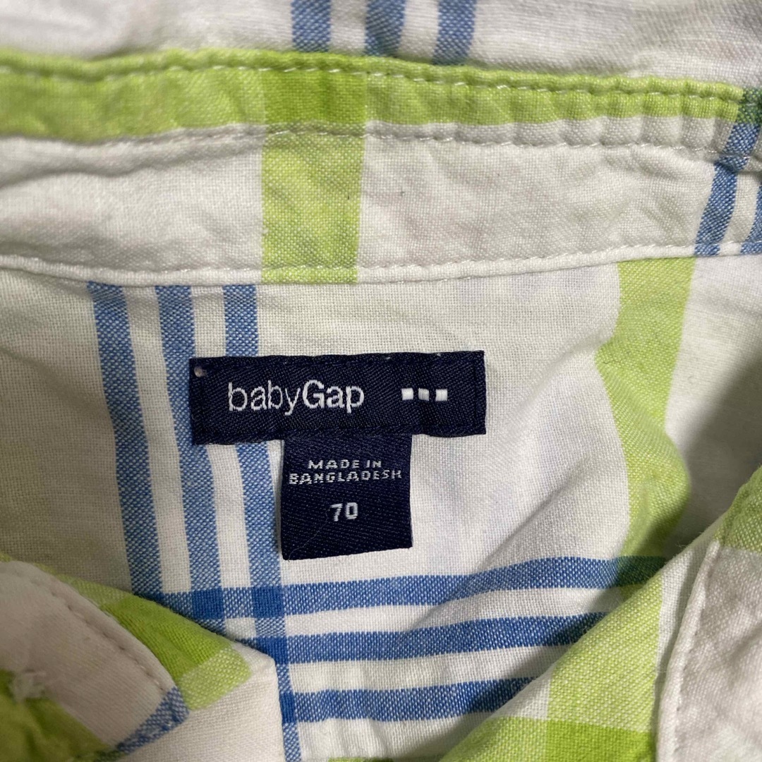 GAP(ギャップ)のベビーGAP シャツ キッズ/ベビー/マタニティのベビー服(~85cm)(シャツ/カットソー)の商品写真
