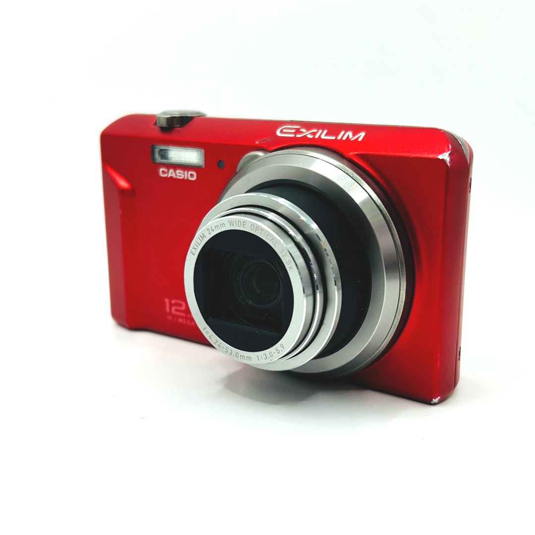 CASIO(カシオ)のCASIO EXILIM EX-ZS160RD スマホ/家電/カメラのカメラ(コンパクトデジタルカメラ)の商品写真