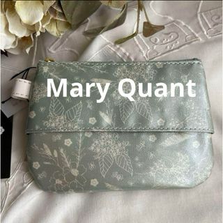 マリークワント(MARY QUANT)の新品 マリークワント スプリングブルームティッシュケースポーチ グリーン(ポーチ)