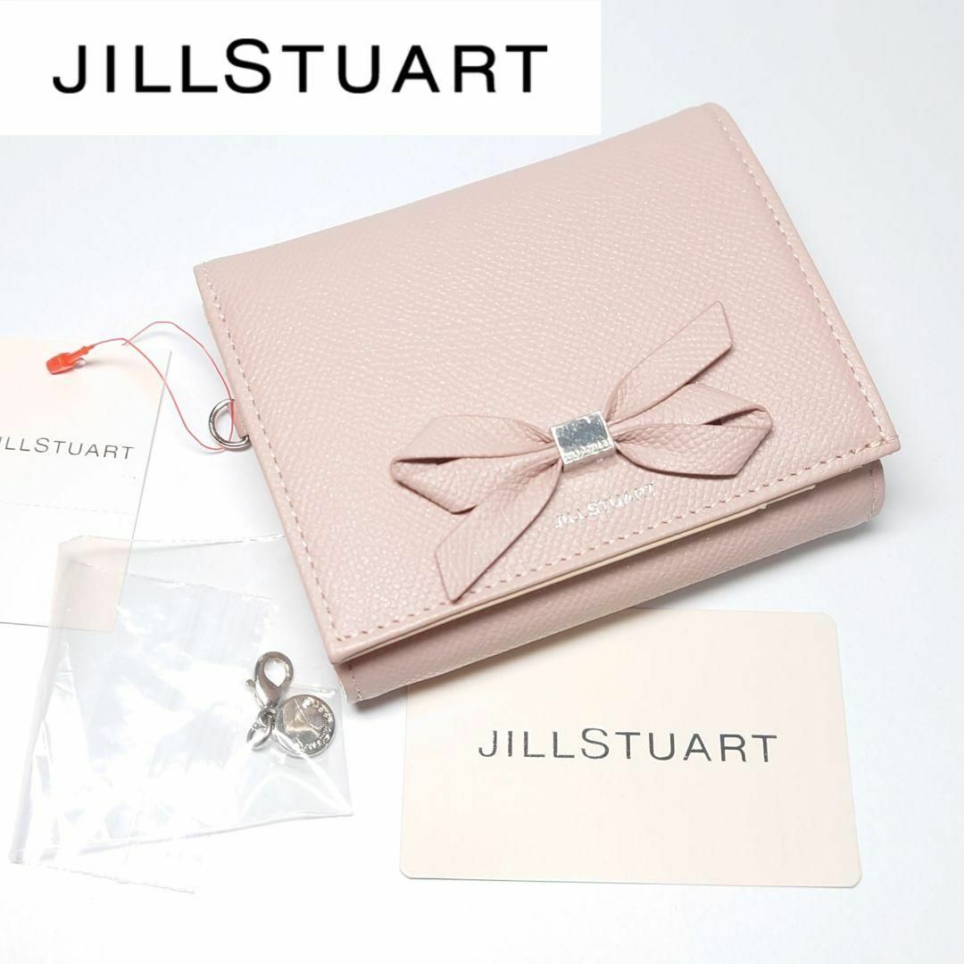 JILLSTUART(ジルスチュアート)の【新品タグ付き】ジルスチュアート 二つ折り財布 ピンク レディースのファッション小物(財布)の商品写真