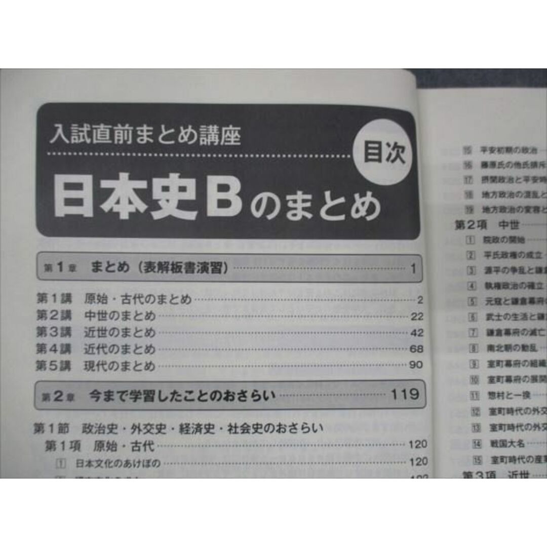 WK30-154 東進 入試直前まとめ講座 日本史Bのまとめ 金谷俊一郎 20M0B エンタメ/ホビーの本(語学/参考書)の商品写真