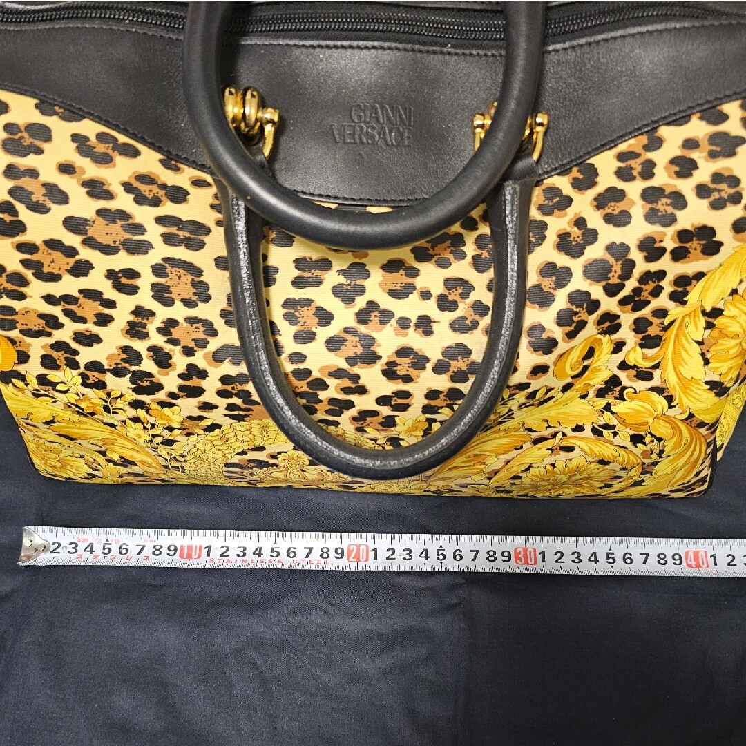 Gianni Versace(ジャンニヴェルサーチ)のGianni Versace VERSACE　レオパード柄　ボストンバッグ メンズのバッグ(ボストンバッグ)の商品写真