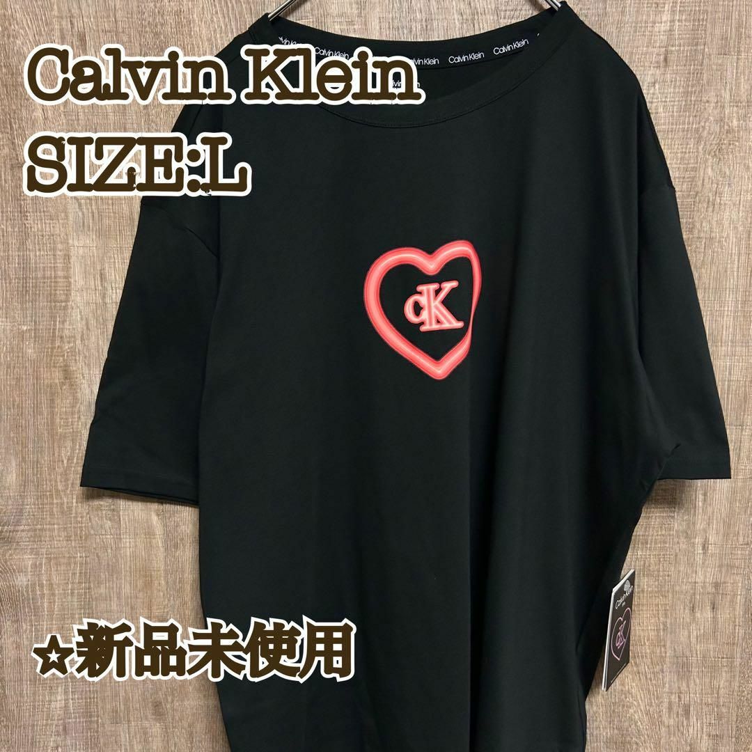 Calvin Klein(カルバンクライン)の【新品】限定　Calvin Klein カルバンクライン　Tシャツ　VDAY L メンズのトップス(Tシャツ/カットソー(半袖/袖なし))の商品写真