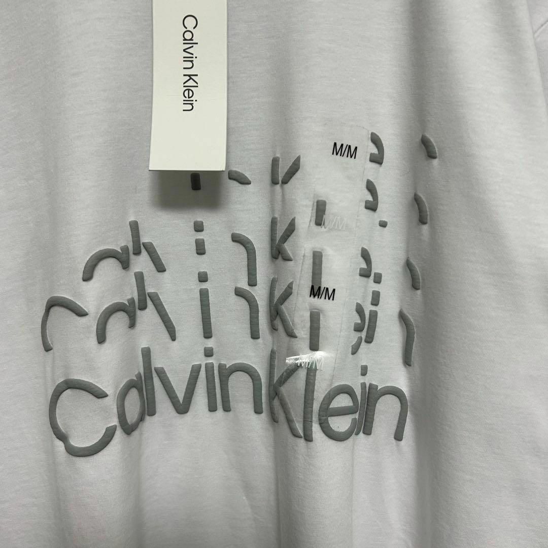 Calvin Klein(カルバンクライン)の【新品】Calvin Klein カルバンクライン　Tシャツ　スキップロゴ　M メンズのトップス(Tシャツ/カットソー(半袖/袖なし))の商品写真