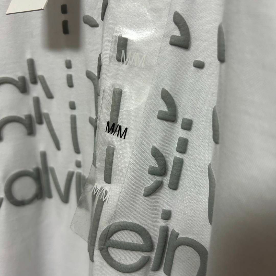 Calvin Klein(カルバンクライン)の【新品】Calvin Klein カルバンクライン　Tシャツ　スキップロゴ　M メンズのトップス(Tシャツ/カットソー(半袖/袖なし))の商品写真