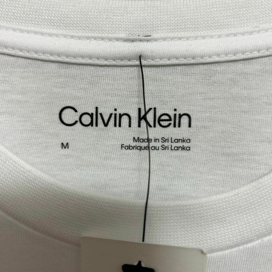 Calvin Klein(カルバンクライン)の【新品】Calvin Klein カルバンクライン　Tシャツ　スキップロゴ　M メンズのトップス(Tシャツ/カットソー(半袖/袖なし))の商品写真