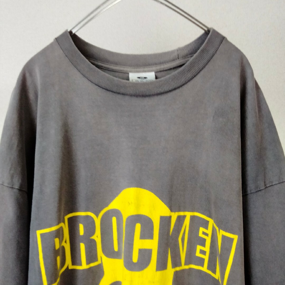 VINTAGE(ヴィンテージ)のオーバーサイズ　ストリート　BROCKEN  半袖　tシャツ  古着 メンズのトップス(Tシャツ/カットソー(半袖/袖なし))の商品写真