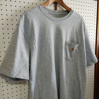 カーハート(carhartt)の90s 古着 カーハート XL ロゴタグ ポケット ビッグシルエット ゆるだぼ(Tシャツ/カットソー(半袖/袖なし))