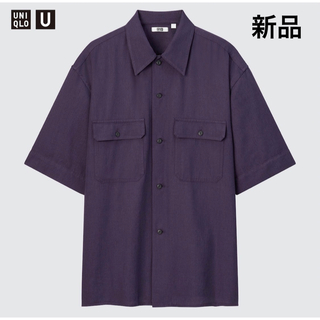 ユニクロ(UNIQLO)の【ユニクロU/uniqlo u】オーバーサイズワークシャツ/メンズ(シャツ)
