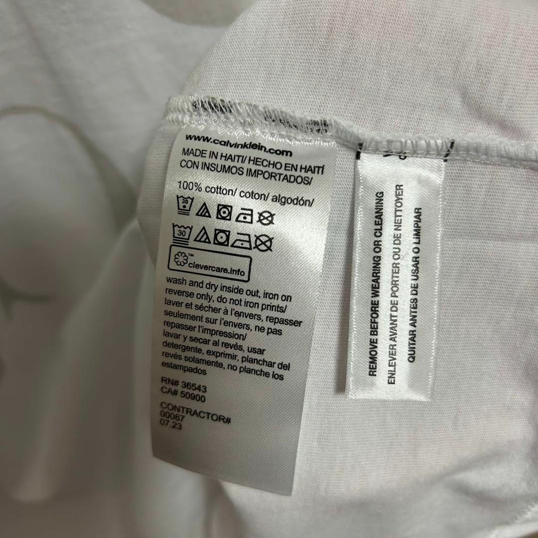 Calvin Klein(カルバンクライン)の【新品】Calvin Klein カルバンクライン　Tシャツ　モノグラムロゴ　M メンズのトップス(Tシャツ/カットソー(半袖/袖なし))の商品写真