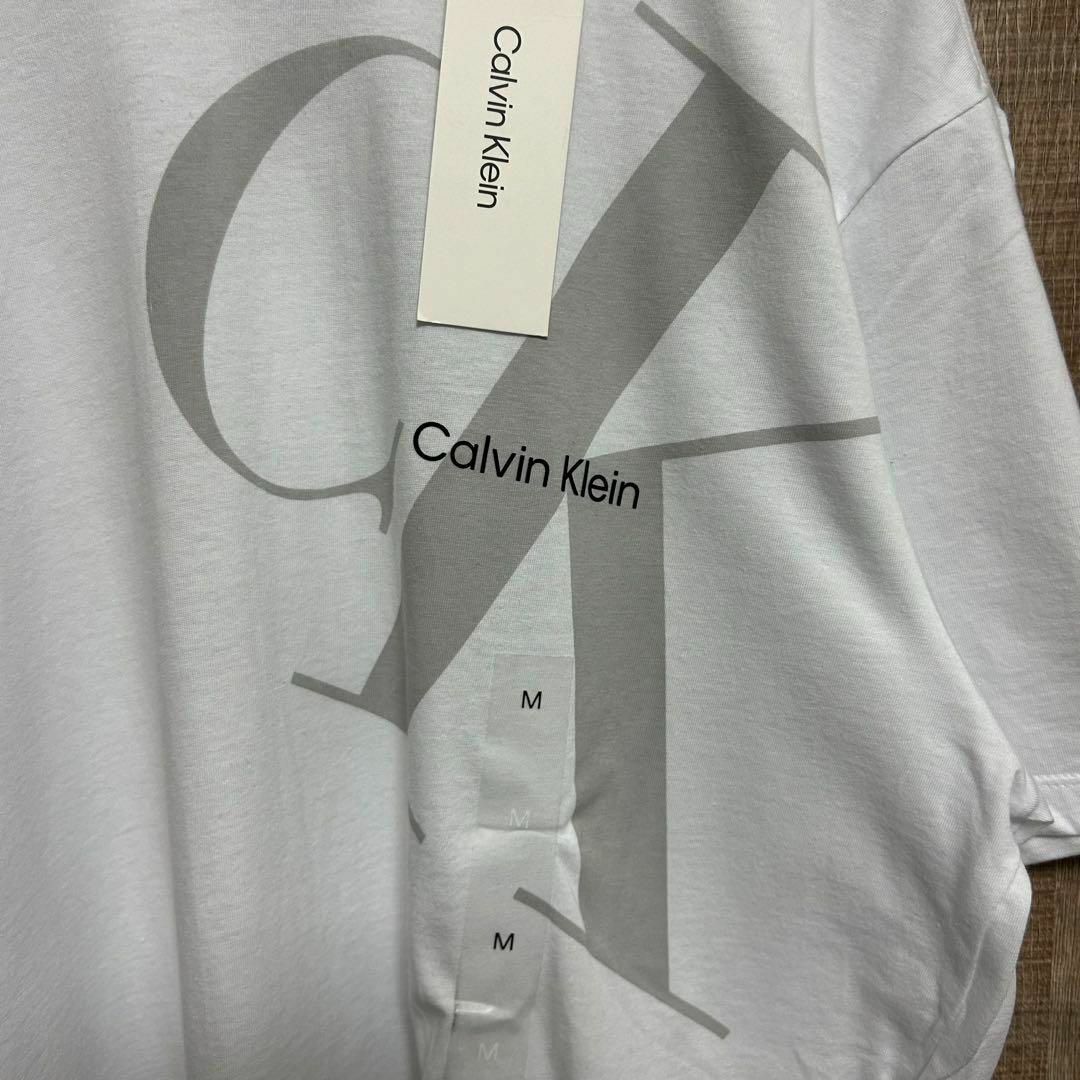 Calvin Klein(カルバンクライン)の【新品】Calvin Klein カルバンクライン　Tシャツ　ビッグロゴ　M メンズのトップス(Tシャツ/カットソー(半袖/袖なし))の商品写真