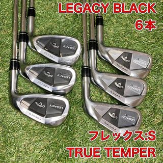 キャロウェイゴルフ(Callaway Golf)のレガシーブラック　アイアン6本セット　キャロウェイ　ゴルフクラブ　LEGACY(クラブ)