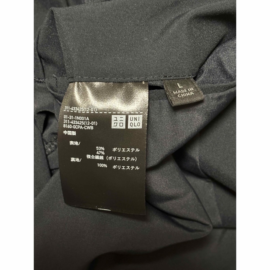 UNIQLO(ユニクロ)のユニクロ　感動ジャケット　コットンライク　ネイビー メンズのジャケット/アウター(テーラードジャケット)の商品写真