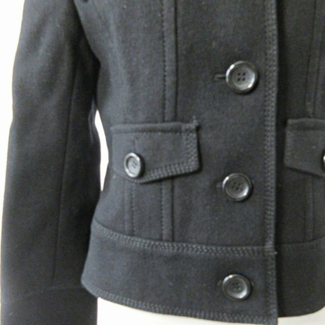 Michael Kors(マイケルコース)のマイケルコース MICHAEL KORS ジャケット ショート コート 黒 6 レディースのジャケット/アウター(その他)の商品写真