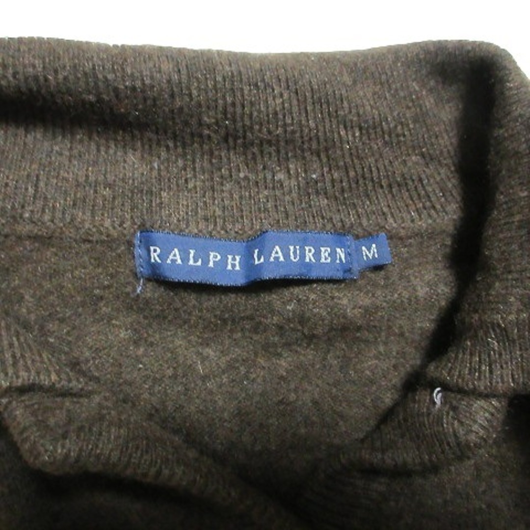 Ralph Lauren(ラルフローレン)のラルフローレン ニット カーディガン カシミヤ ウール 7分袖 衿付き■GY14 レディースのトップス(カーディガン)の商品写真