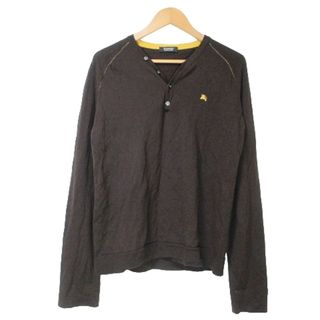 バーバリーブラックレーベル(BURBERRY BLACK LABEL)のバーバリーブラックレーベル 長袖 ニット セーター 薄手 ウール ■GY14(ニット/セーター)