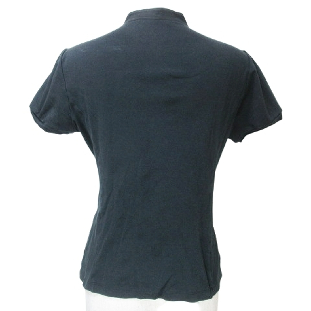 バーバリー ロンドン 半袖 シャツ ブラウス フリル バンドカラー ■GY14 レディースのトップス(シャツ/ブラウス(半袖/袖なし))の商品写真