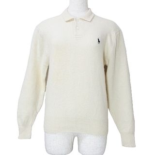 ラルフローレン(Ralph Lauren)のラルフローレン 長袖 ニット セーター 衿付き ヴィンテージ L ■GY14(ニット/セーター)