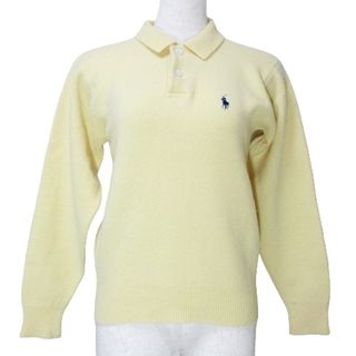 ラルフローレン(Ralph Lauren)のラルフローレン 長袖 ニット セーター 衿付き ヴィンテージ ウール ■GY14(ニット/セーター)