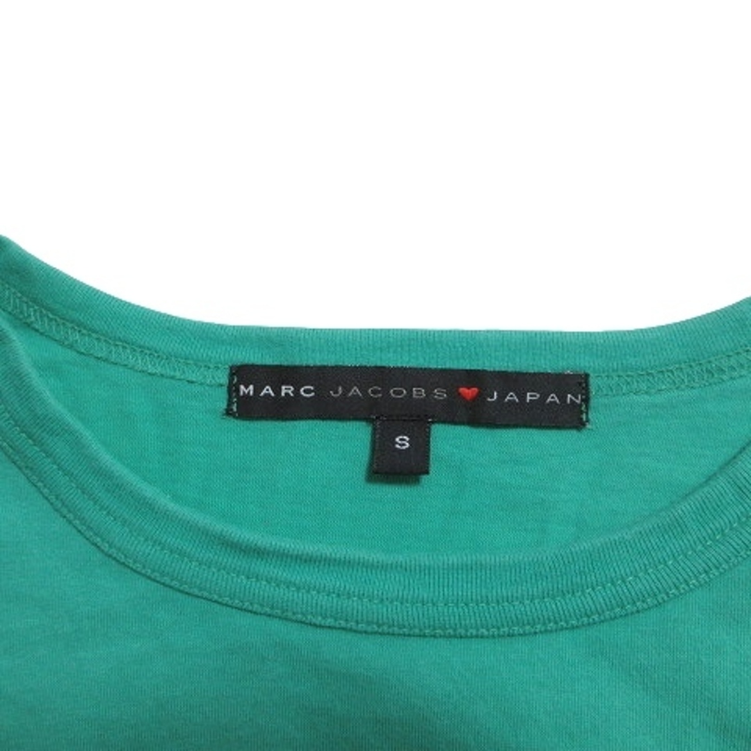 MARC JACOBS(マークジェイコブス)のマークジェイコブス 半袖 Ｔシャツ カットソー プリント S 緑 ■GY14 レディースのトップス(Tシャツ(半袖/袖なし))の商品写真