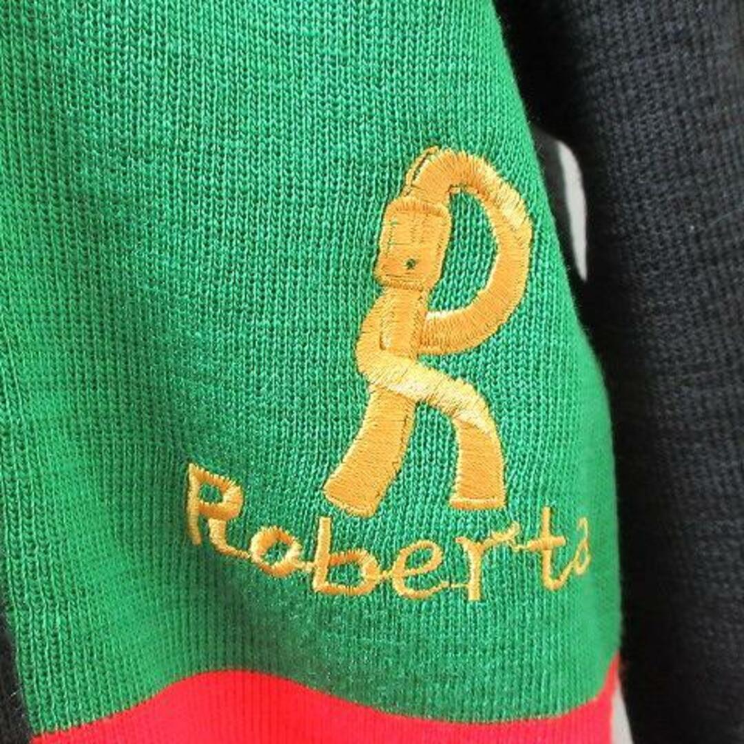 ROBERTA DI CAMERINO(ロベルタディカメリーノ)のロベルタディカメリーノ オールド 長袖 ニット セーター 黒 ■GY14 レディースのトップス(ニット/セーター)の商品写真