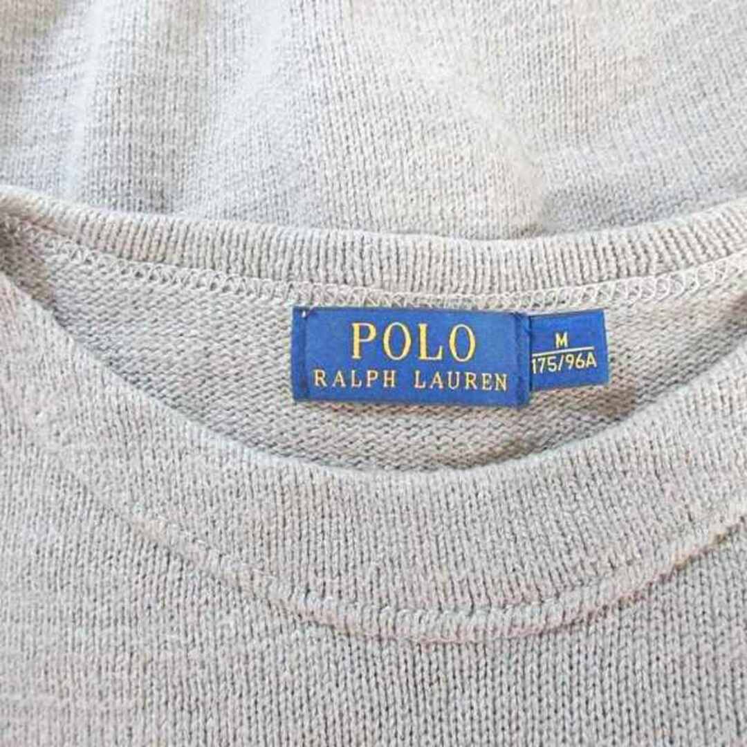 POLO RALPH LAUREN(ポロラルフローレン)のポロ ラルフローレン 5th ave コットン ニット カットソー 長袖 M メンズのトップス(ニット/セーター)の商品写真