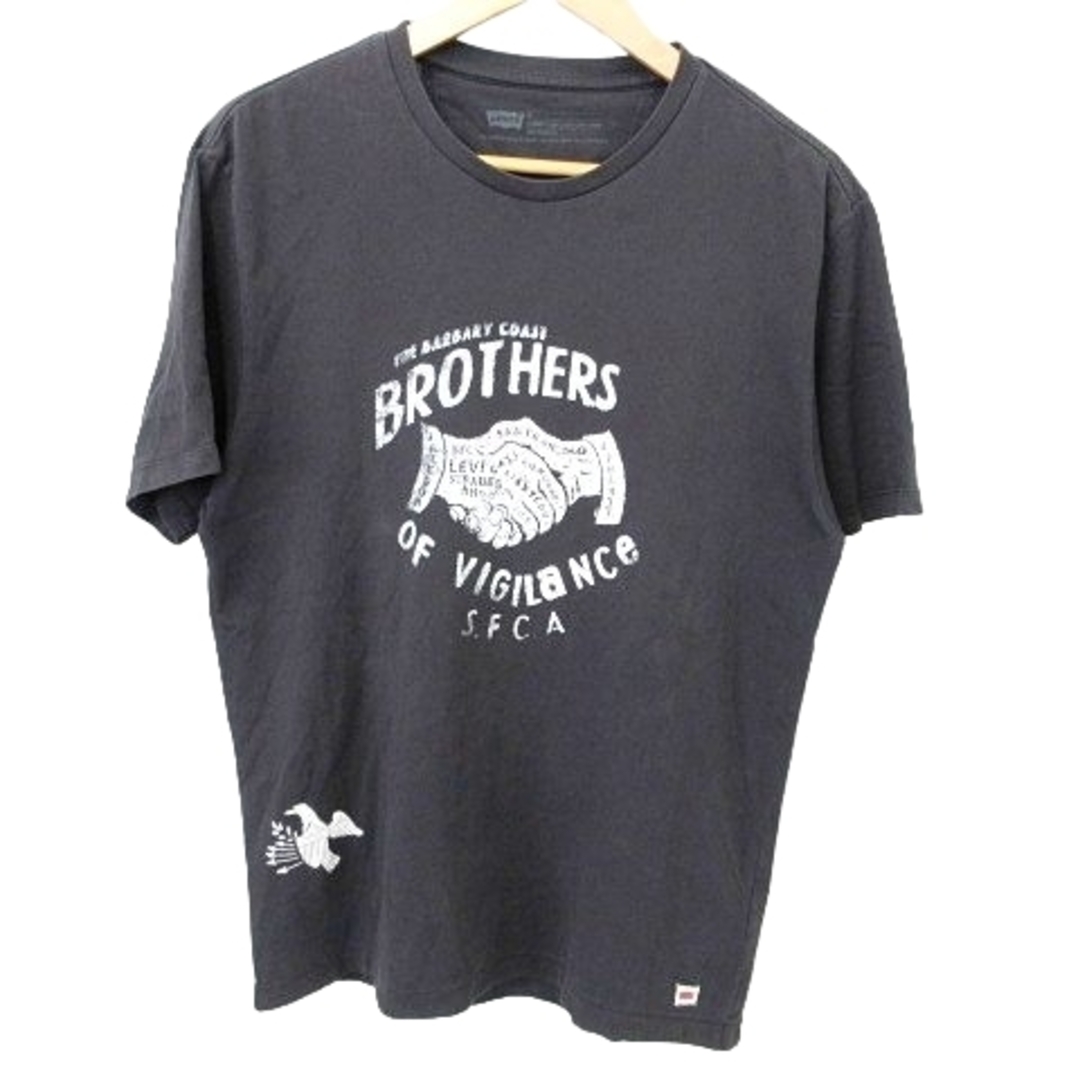 Levi's(リーバイス)のリーバイス Tシャツ カットソー 半袖 ロゴ プリント クルーネック M グレー メンズのトップス(Tシャツ/カットソー(半袖/袖なし))の商品写真